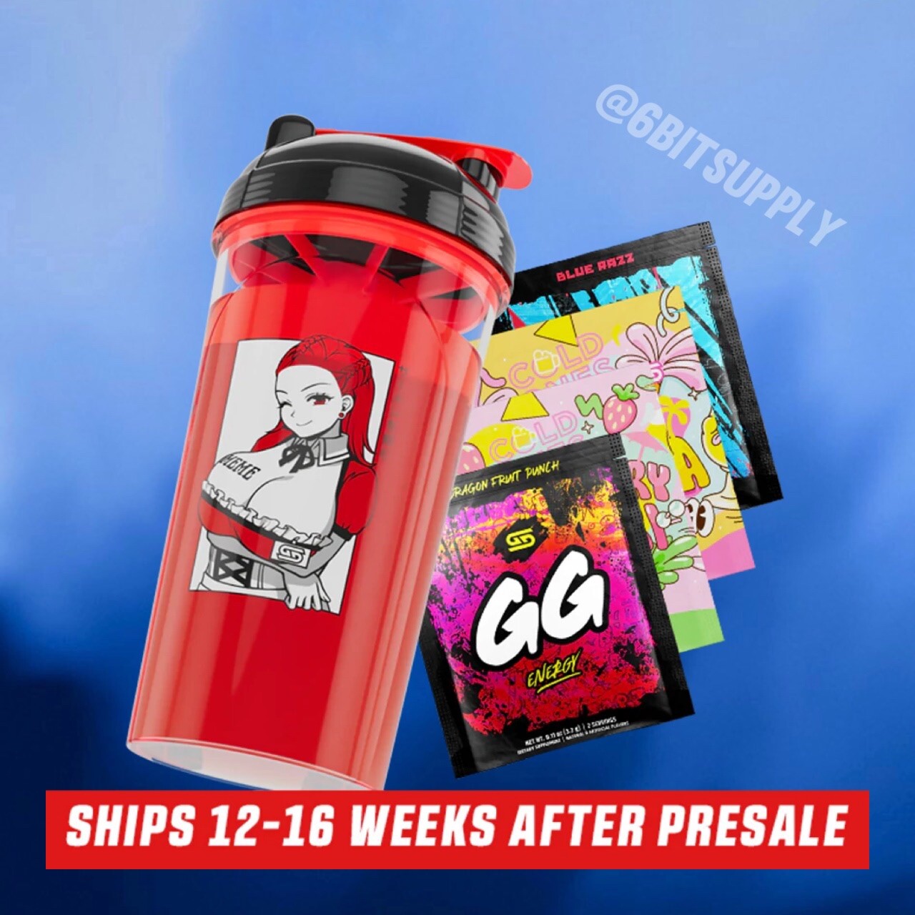Gamersupps GG Waifu Cups x Anything4views SOLD OUT IN HAND eBay