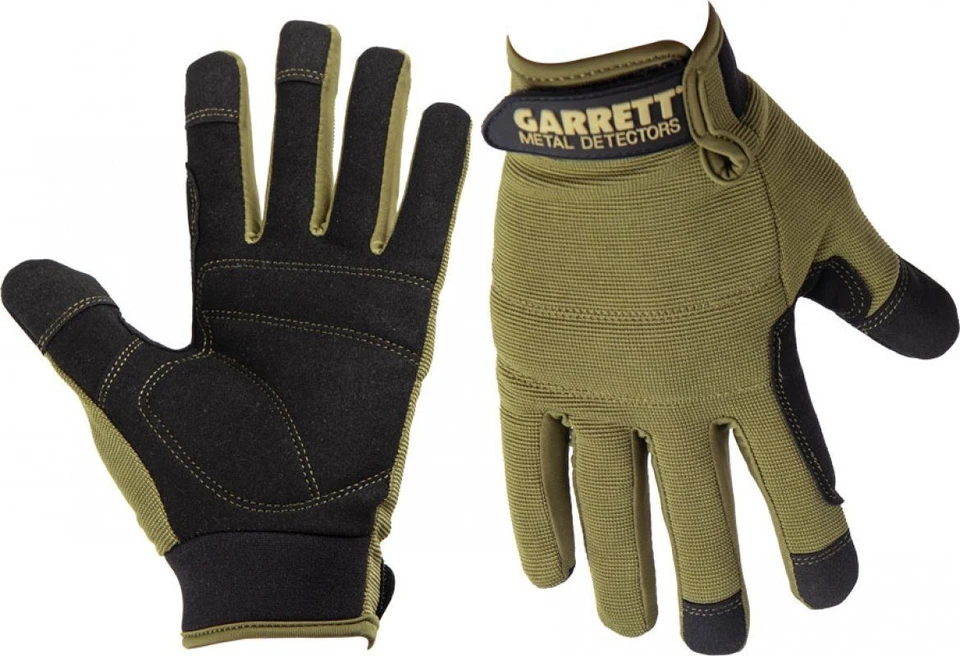Garrett Metal Detecting Gloves - 3 Sizes, Sm, Med, Lg