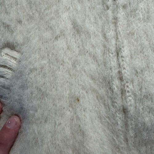 Giacca lana tundra vintage donna taglia XS cappotto filato scandinavo - Foto 3 di 9