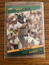1993 Score - Select League Leaders Frank Thomas #33