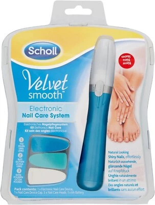 Scholl Velvet Smooth Electronic Nail Care System Ongles Parfaits C5