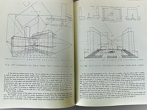 60s DESIGN GRAPHICS Leslie Martin 1968 Drafting Perspective Drawing Rendering HC - Picture 5 of 5