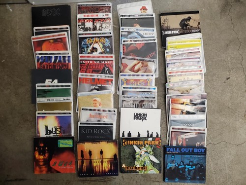 ROCK CD lot in thin prosleeve/caselogic sleeves Alternative dozens included