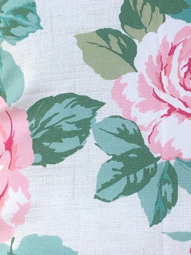 2 Kissenbezüge Clarke & Clarke Genevieve rosa grün Blumen 16” 18” 20” 22” - Bild 5 von 8