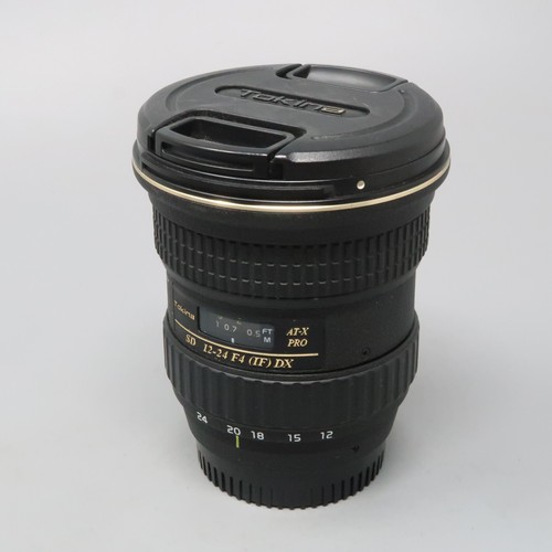 Tokina AF 12-24mm f4 AT-X Pro SD IF DX Lens Nikon --- plus Caps - Picture 7 of 9