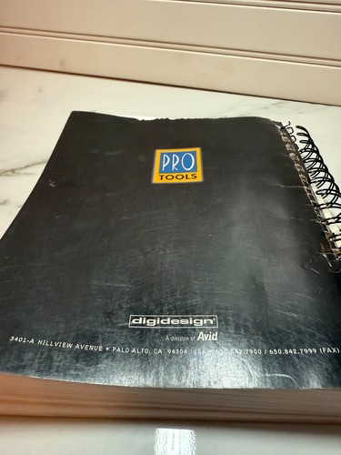 Pro Tools Reference Guide digidesign Book - Imagen 3 de 4
