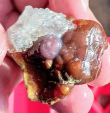 Vintage 1970s Deer Creek Arizona Fire Agate Rough 3.4 Oz