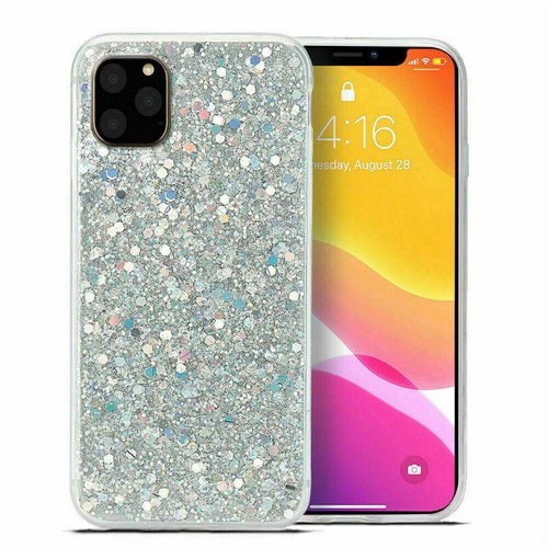 Glitter Silicone Case Shockproof Cover for iPhone 7 8 Plus XR 11 12 13 14 15 16 - Picture 22 of 22