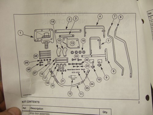 mid mount pto kit ford shibaura hydro tractors TC35D TC35DA TC40D TC40DA TC45DA - Picture 5 of 5