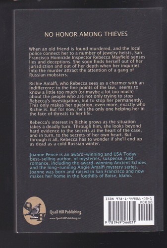 Two O'Clock Heist: An Inspector Rebecca Mayfield Mystery by Joanne Pence NEW - Picture 2 of 2