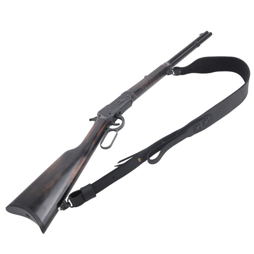 WAYNE'S DOG Hecho a Mano Cuero Real Rifle Eslinga Escopeta Correa para el Hombro - Imagen 33 de 55