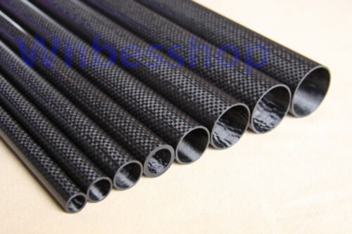 3k Carbon Fiber Tube 5 10 12 20 22 25 30 32 35 40 42 50 60 80 90 100 114 x1000mm - Picture 14 of 30