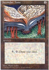 MTG Jayemdae Tome, Moderate Play, English Alternate Fourth Edition 4th