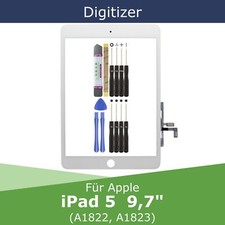 Digitizer für  iPad 5 (A1822/A1823) 9,7" 2017 Touchscreen Display Glas Scheibe