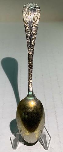 Antique Demitasse Spoon Silver Plate, Crown Silver Plate Co. Victorian   - Bild 2 von 3