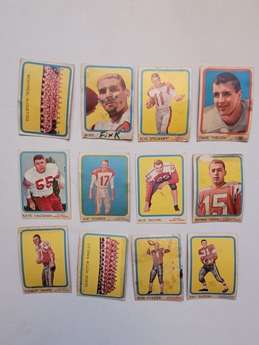 1963 Topps CFL Complete Set (1-88) - Foto 10 di 17