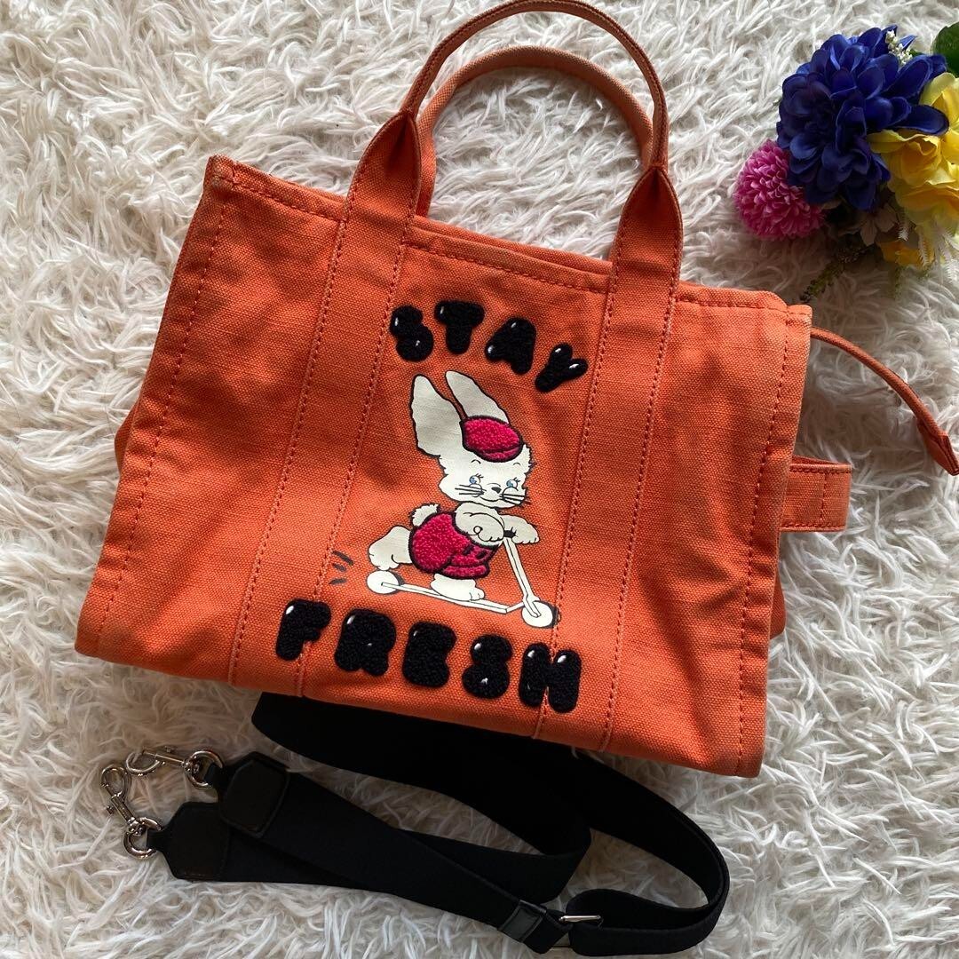 MARC JACOBS - magda archer✖️THE MARC JACOBS 美品 Marc Jacobs X Magda Archer Tote Bag Pink | eBay