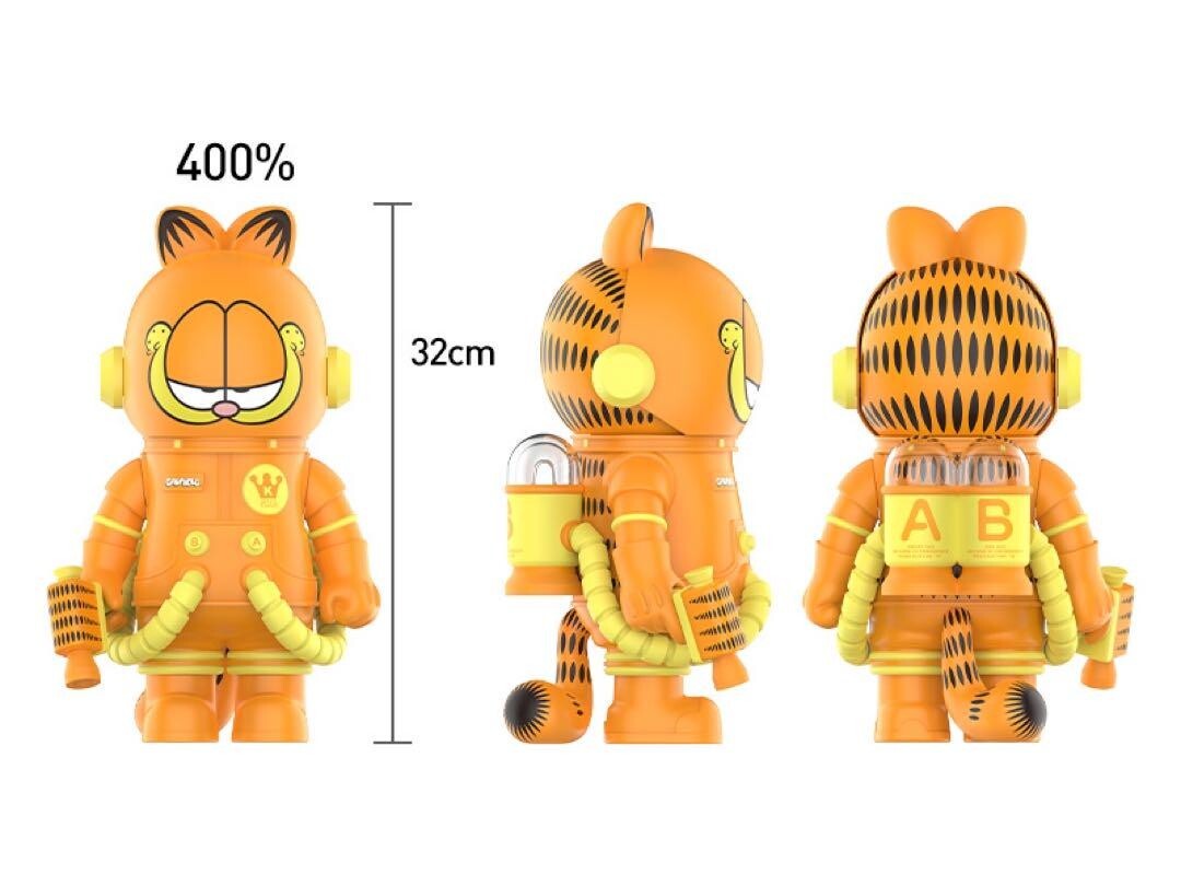 POP MART MEGA SPACE MOLLY 400% Garfield Blind Box Action POP MART MEGA SPACE MOLLY 400% Garfield Blind Box Action