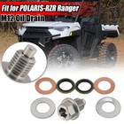 M12 Oil Drain Plug With Washer Fits Polaris Ranger 570 700 800 900 1000 #7052306