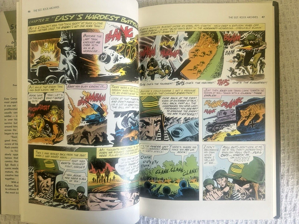 Sgt Rock DC Archive Edition Capa Dura Vol 2 Sgt Kubert Nosso Exército em Guerra - Imagem 2 de 4