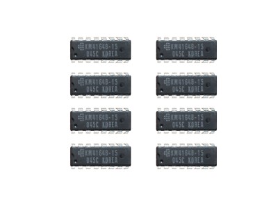 DRAM 64kx1 Dynamic RAM 64k x 1 200ns HM4864-3 MB8264-20 CERAMIC DIP 8 pieces