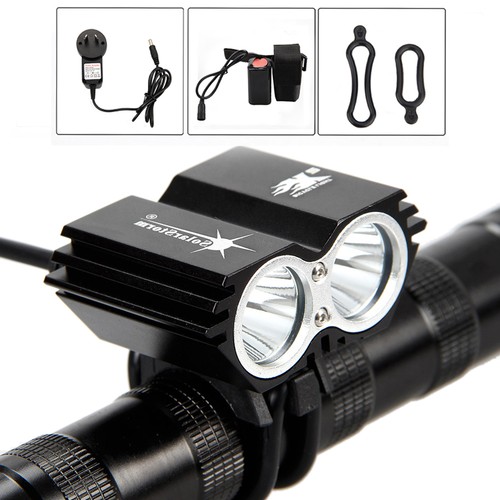 SolarStorm 8000LM 2x XM-L U2 LED Bike Lamp Bicycle Light Headlamp HeadLight