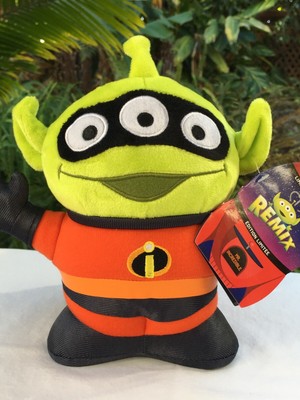 Disney Pixar Toy Story Alien Remix Plush - The Incredibles Doll Toy 8 1/2