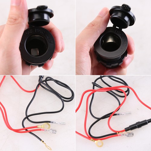 NEW Waterproof 12V Car Cigarette Lighter Socket USB Charger Power Adapter Outlet - Bild 2 von 24