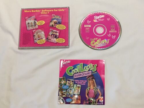 Barbie Cool Looks Fashion Designer CD ROM Mattel Software Games GUC - Fast Ship! - 第 2/10 張圖片