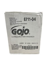 GOJO 8711-04 Clear & Mild Foam Handwash, 23.6 Oz Each, (4 PACK)
