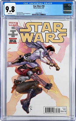 Star Wars #18 CGC 9.8 (Jun 2016, Marvel) Jason Aaron story, Francis Yu cover