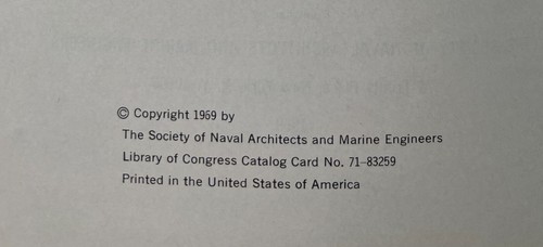 "Ship Design & Construction" Amelio M D'Arcangelo, Navy, Vintage Hardcover 1969 - Imagen 5 de 6