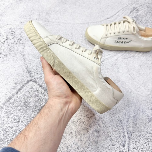 Yves Saint Laurent Court Classic Low Top Sneakers 40 size 26cm - Picture 7 of 18
