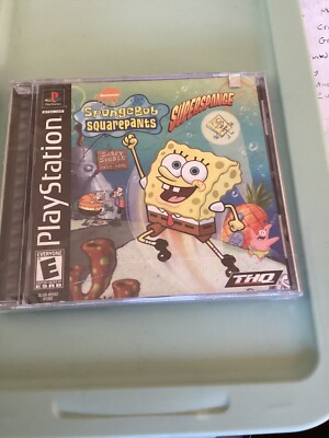 SpongeBob SquarePants: SuperSponge (Sony PlayStation 1, 2001)