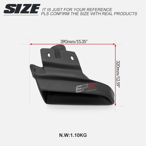 For 92-95 EG Civic Fiberglass Headlight Air Duct FRP Vented Light Cover RHS - Picture 5 of 14