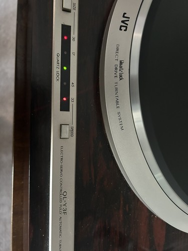 JVC QL-Y3F Turntable All Original For Parts Or Repair. NO HEADSHELL !! - Picture 3 of 10