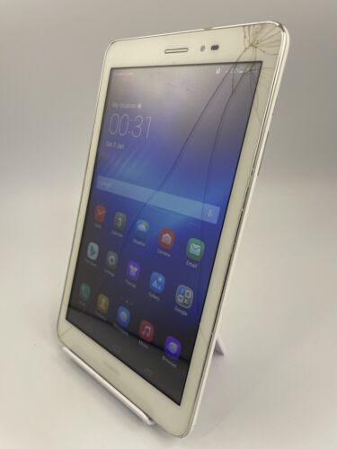 Huawei MediaPad T1 8.0 T1-821L Silver Unlocked 8" 16GB Android Tablet Cracked - Picture 9 of 24