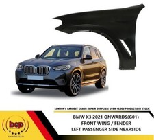 BMW X3 2021 ONWARDS FRONT WING FENDER LEFT NEARSIDE PASSENGER SIDE PANEL