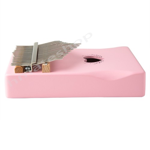 17 Key Kalimba Thumb Piano Finger Mbira Mahogany Wood Keyboard Music Instrument - Picture 9 of 12