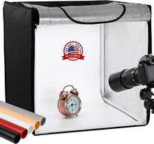 Caja de luz para fotografia para estudio fotografico con luces led grande 16X16"