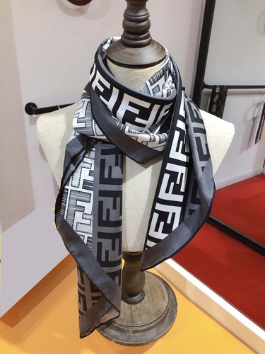 Women's Scarf Silk felling Square Head Scarfs 35"*35"(120 Styles) SHIP FROM USA - Picture 233 of 253