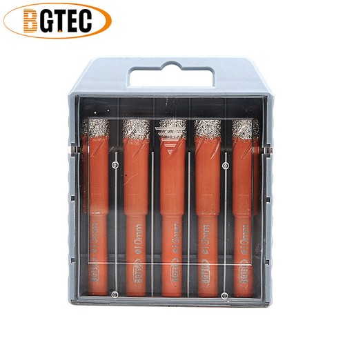 5 pezzi punte diamantate 10/12 mm marmo granito pietra calcestruzzo piastrelle trapano a secco - Foto 11 di 12