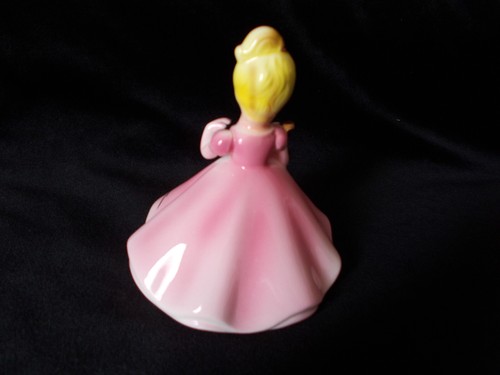 VINTAGE JOSEF ORIGINALS JANUARY GARNET BIRTHSTONE FIGURINE BLACK EYES 1960's EXC - Picture 4 of 5