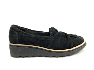 Clarks Womens Sharon Dasher Loafer Clarks Sharon Form Suede