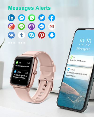Willful Smart Watch for IOS Android Men Women Sleep Heart Rate Monitor Tracker - Photo 24 sur 96