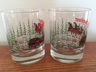 Budweiser 1989 Old Fashion Drinking Glass Clydesdale Horses — photo 3