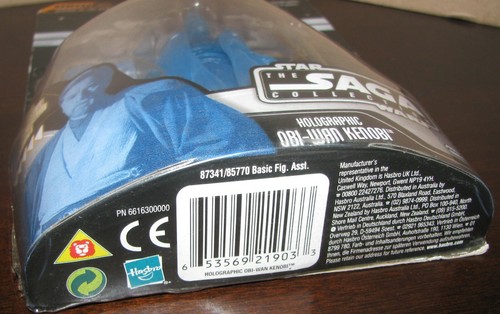 Star Wars Saga Collection Revenge of Sith #63 HOLOGRAPHIC OBI-WAN KENOBI Report - Picture 9 of 9