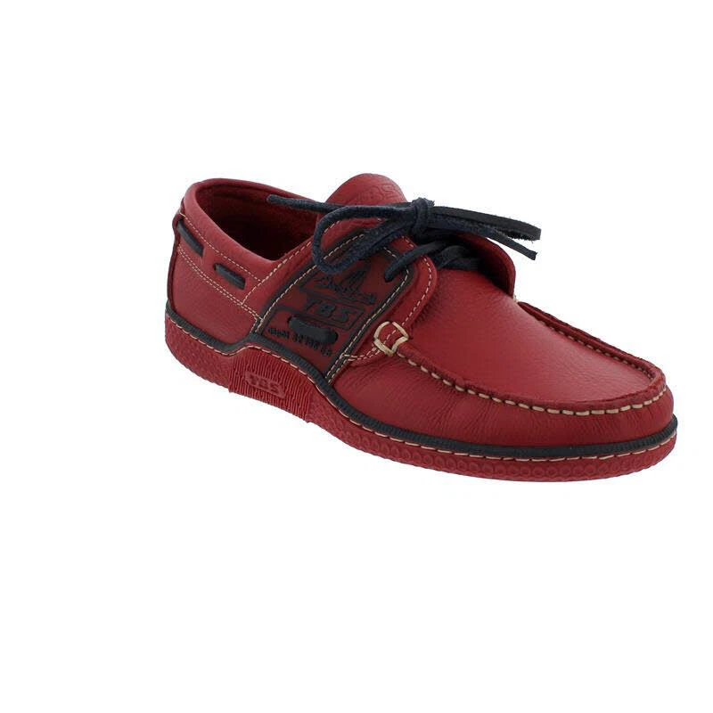 TBS GLOBEK, SYNAGOT + MARINO, Cuero Liso B8B66 Rojo - Imagen 2 de 4