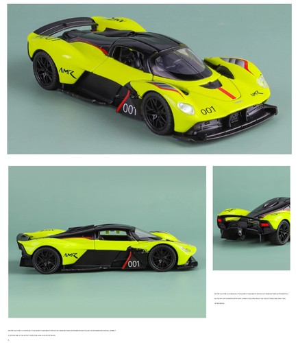 1:32 Aston Martin Valkyrie Supercar Diecast Car Model Sound Light Kids Xmas Gift - Picture 19 of 27