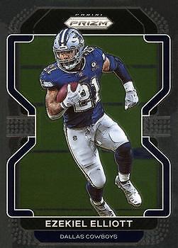 Panini Prizm #243 2021 Ezekiel Elliott casi nuevo - Imagen 1 de 2
